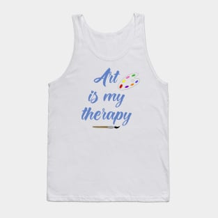 art is my therapy Tank Top